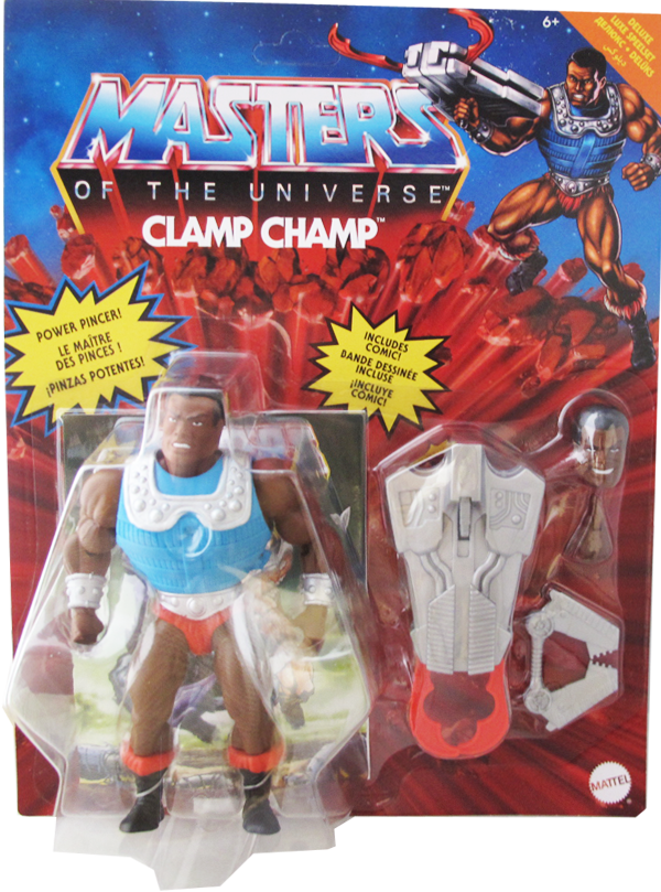 Action Figur - Deluxe -  Masters of the Universe - Clamp Champ