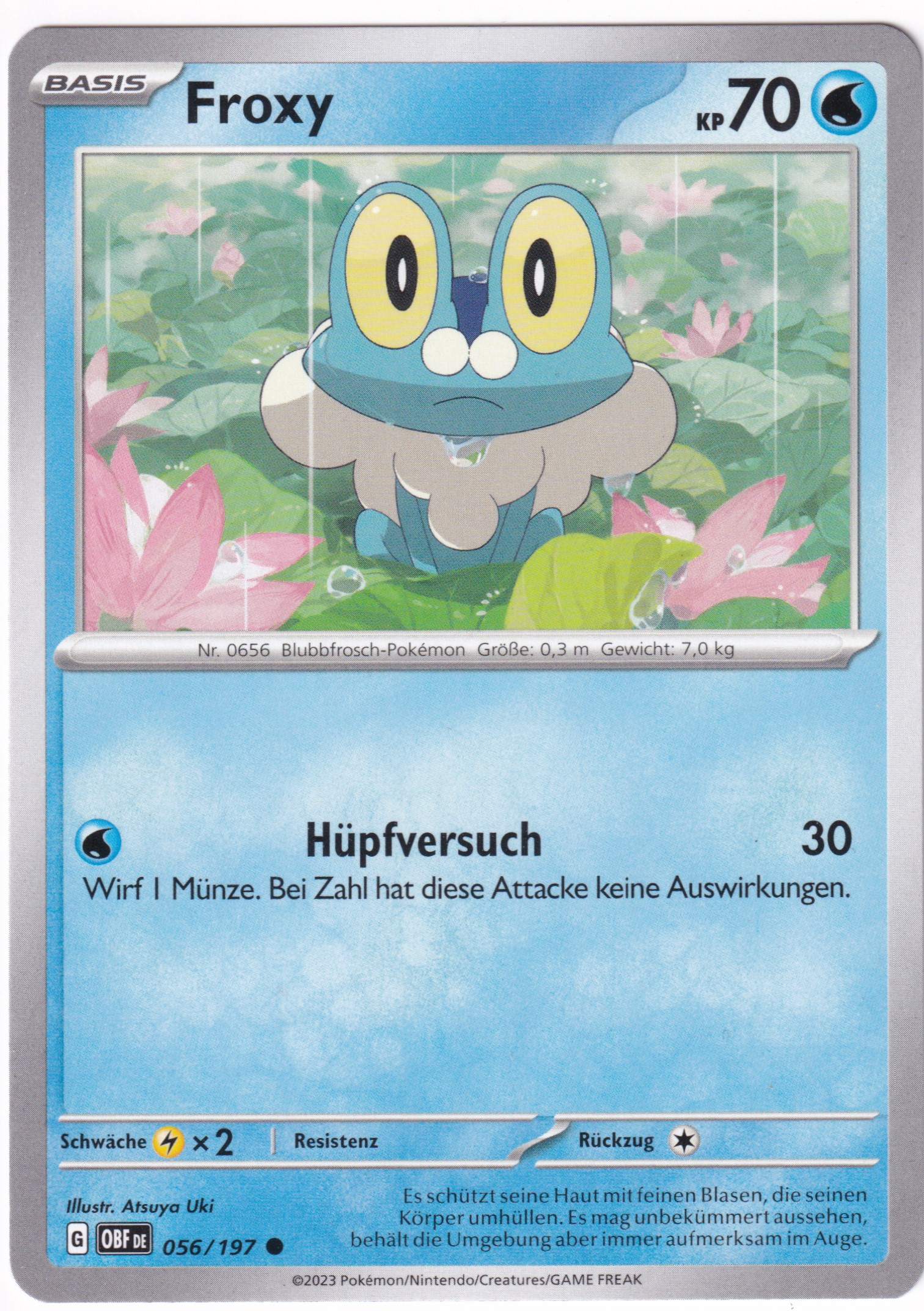 Froxy 056/197 Common - Obsidian Flammen Deutsch
