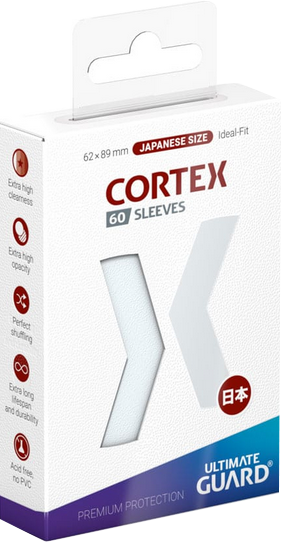 Ultimate Guard - Japanese Size - Cortex - Transparent (60)