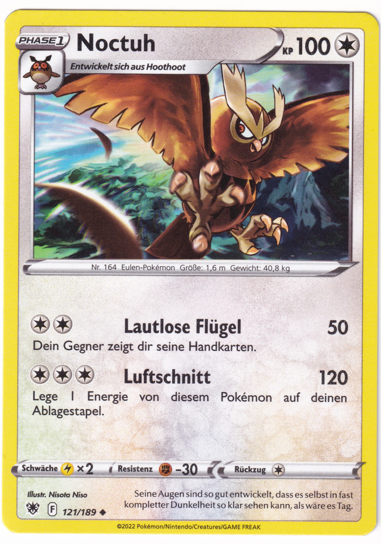 Noctuh 121 /189 Uncommon - Astralglanz Deutsch