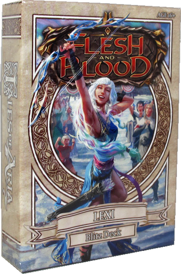 Flesh and Blood Tales of Aria Blitz Deck Lexi englisch