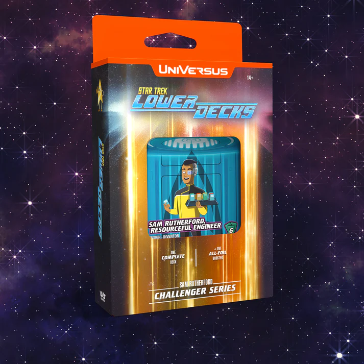 Universus CCG: STAR TREK: LOWER DECKS Challenger Series : Sam Rutherford englisch