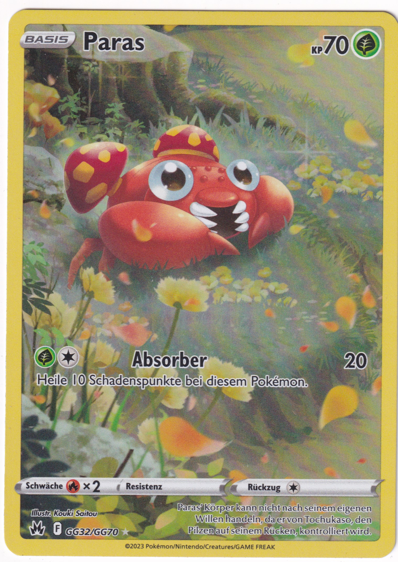 Paras GG32/GG70 Galar-Gallerie  - Zenit der Könige Deutsch