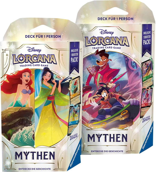 Disney Lorcana Mythen 2er Starter Set deutsch