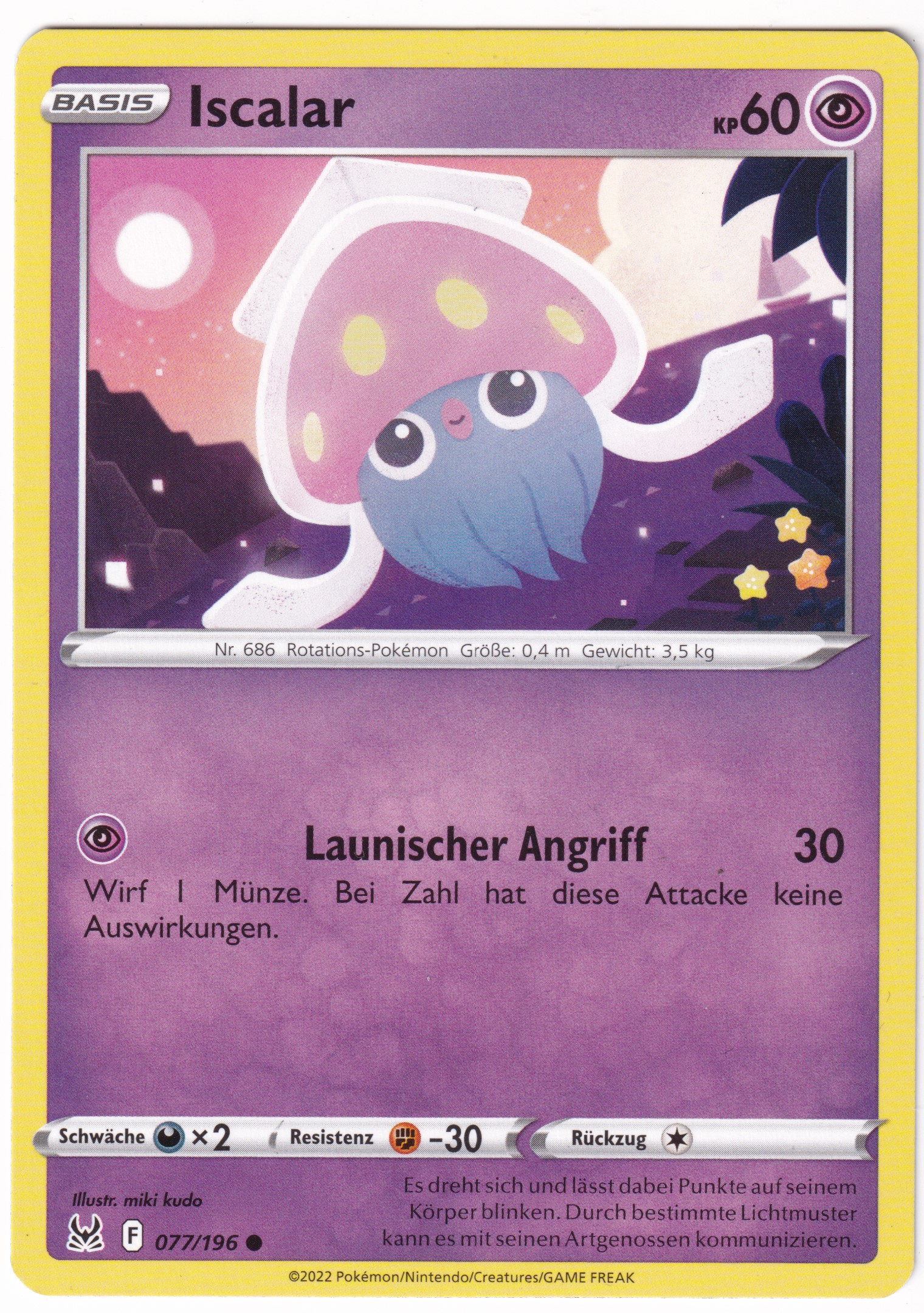 Iscalar 077/196 Common - Verlorener Ursprung Deutsch