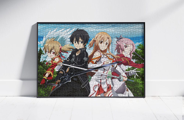 1000 Teile Puzzle - Sword Art Online - Characters