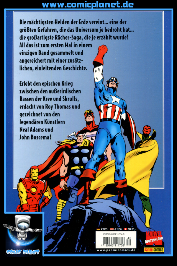 Marvel Exklusiv 40 - Die Rächer: Der Kree/Skrull-Krieg - PB