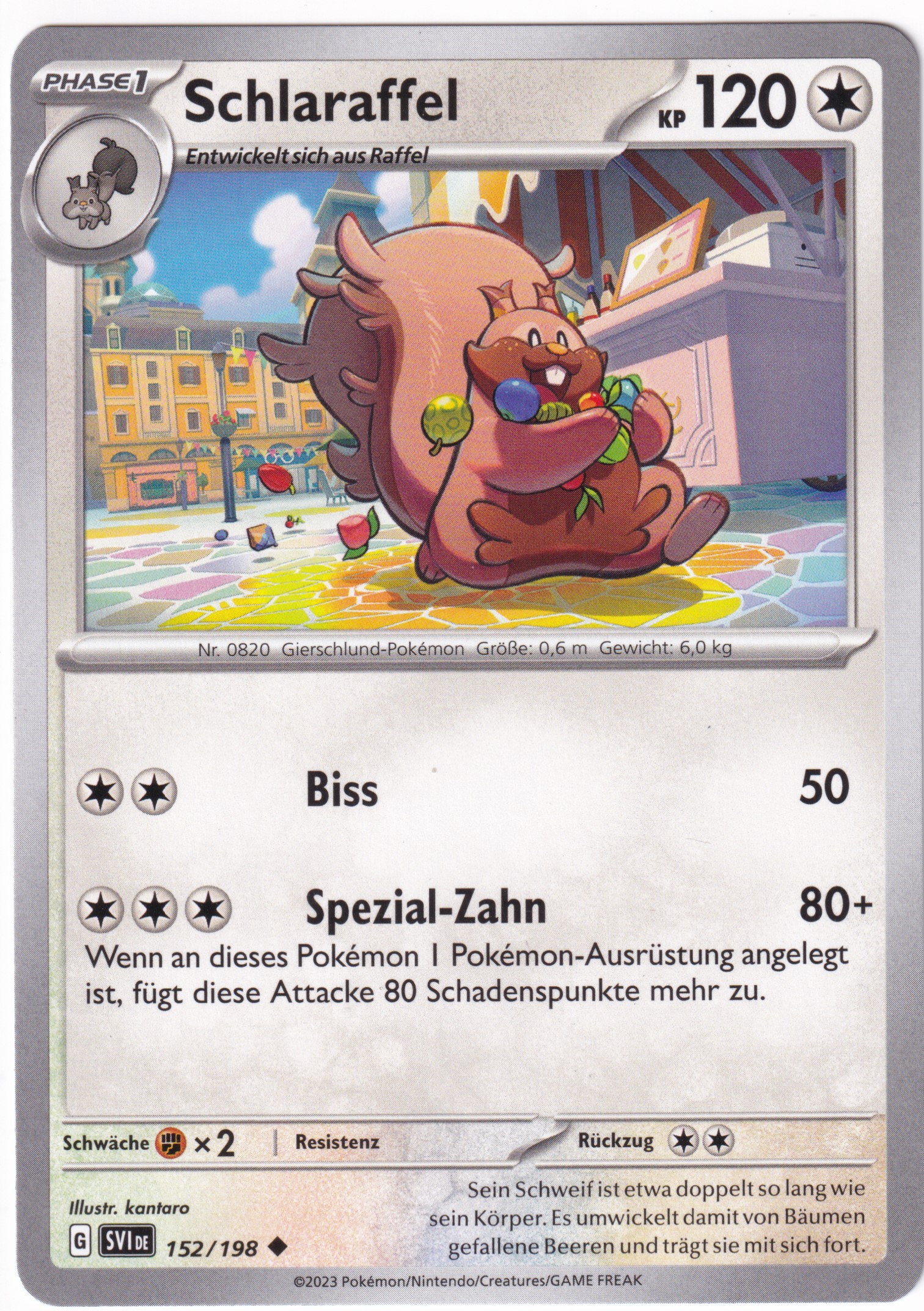 Schlaraffel 152/198 Uncommon - Karmesin & Purpur Deutsch
