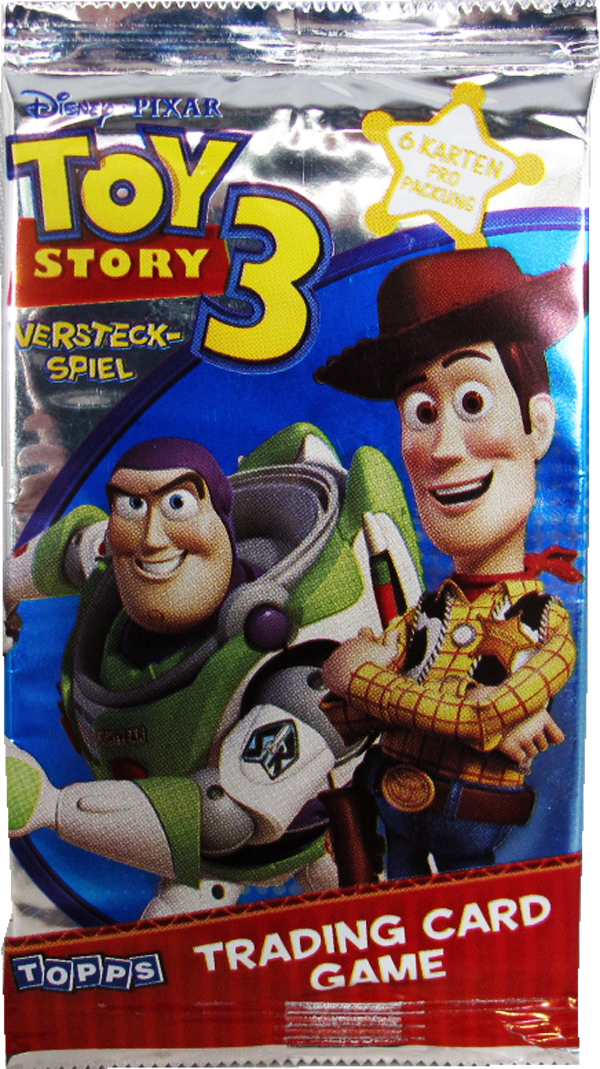 Toy Story 3 - Versteckspiel - 1 Booster deutsch