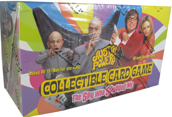 Austin Powers Collectible Card Game - The Spy Who Shagged Me - Starter Set  Display englisch