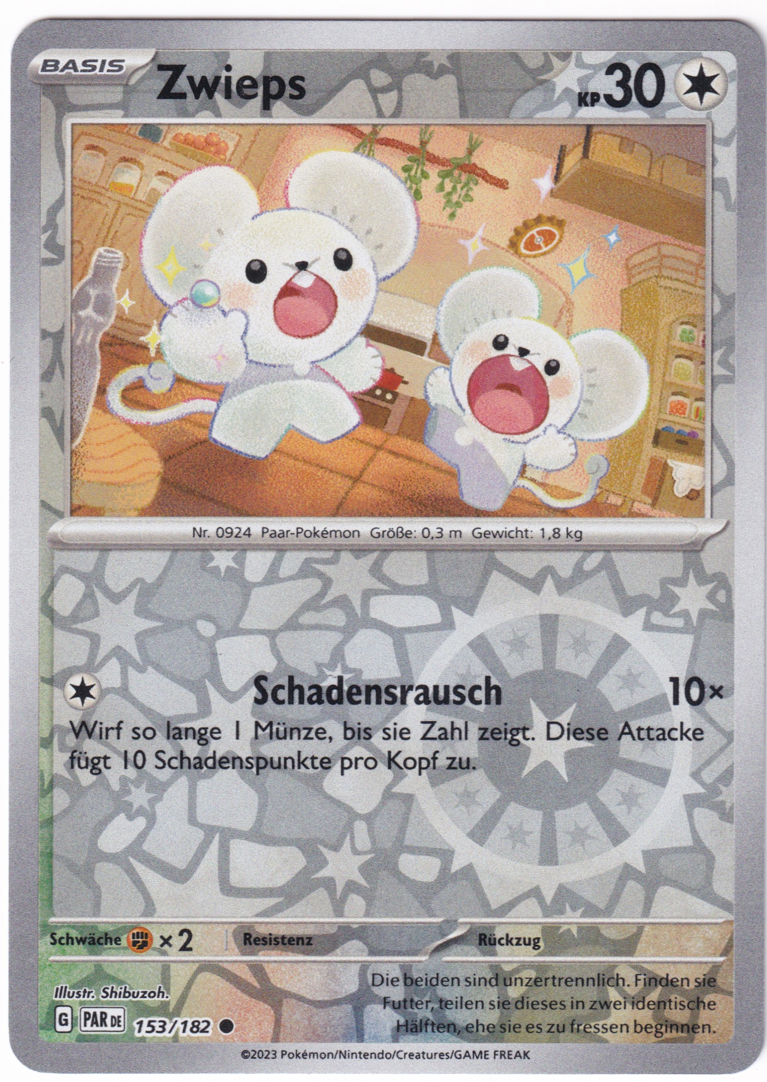 Zwieps 153/182 Common Reverse Holo - Karmesin & Purpur - Paradoxrift Deutsch