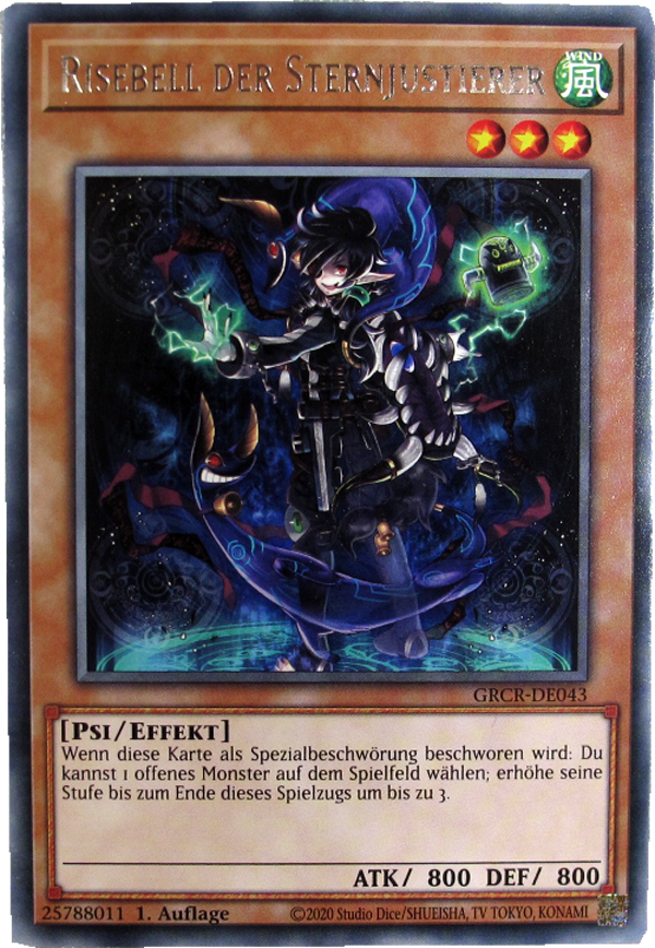 GRCR-DE043 Risebell der Sternjustierer Rare deutsch