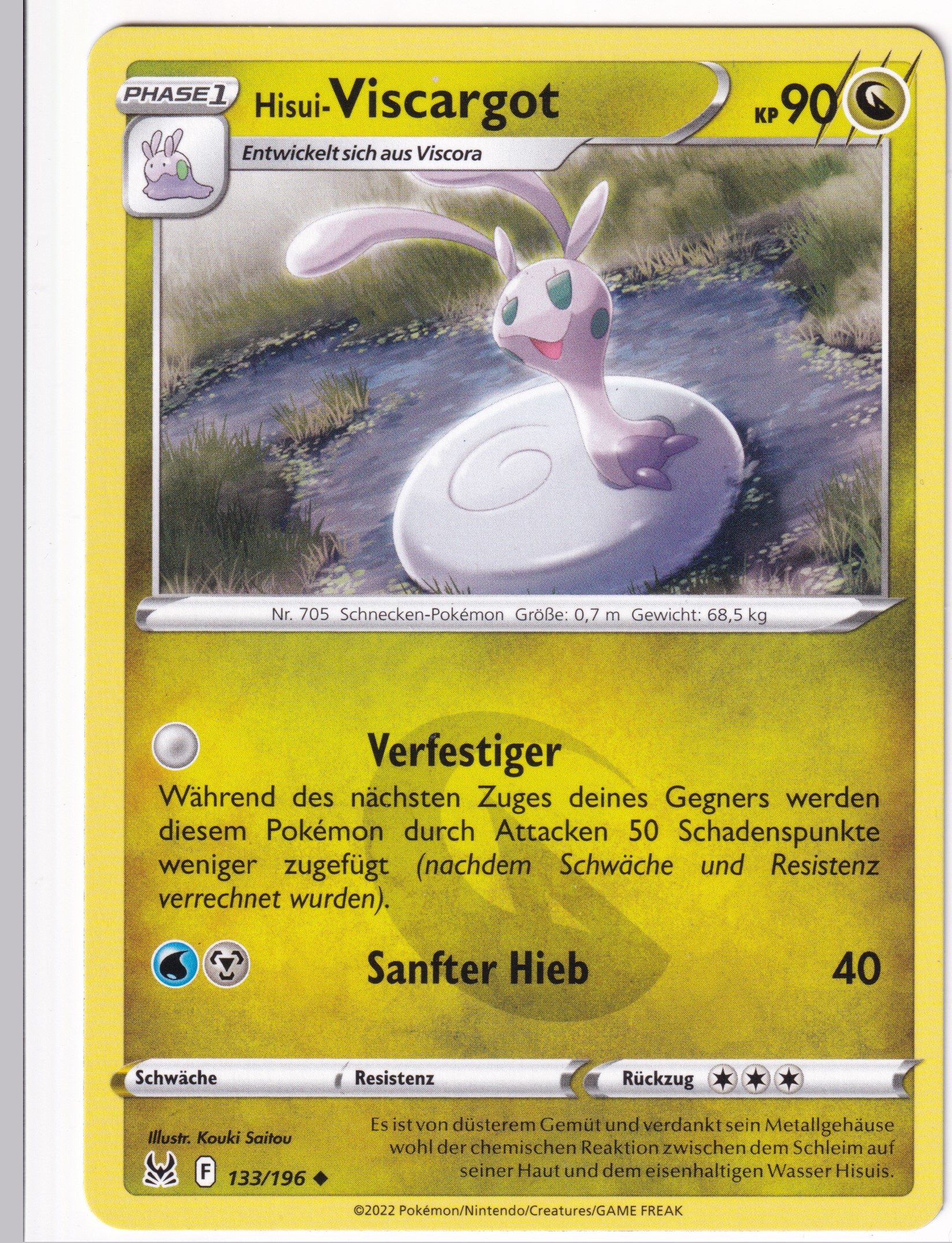 Hisui-Viscargot 133/196 Uncommon - Verlorener Ursprung Deutsch