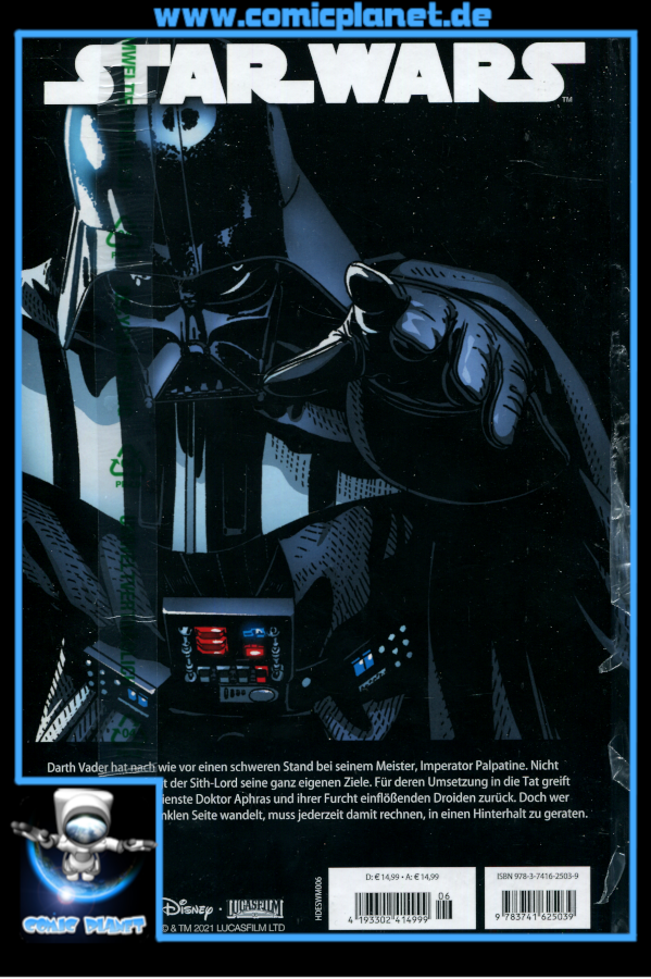 Star Wars Marvel Comics-Kollektion Band 06 (HC) - Darth Vader: Schatten und Geheimnisse