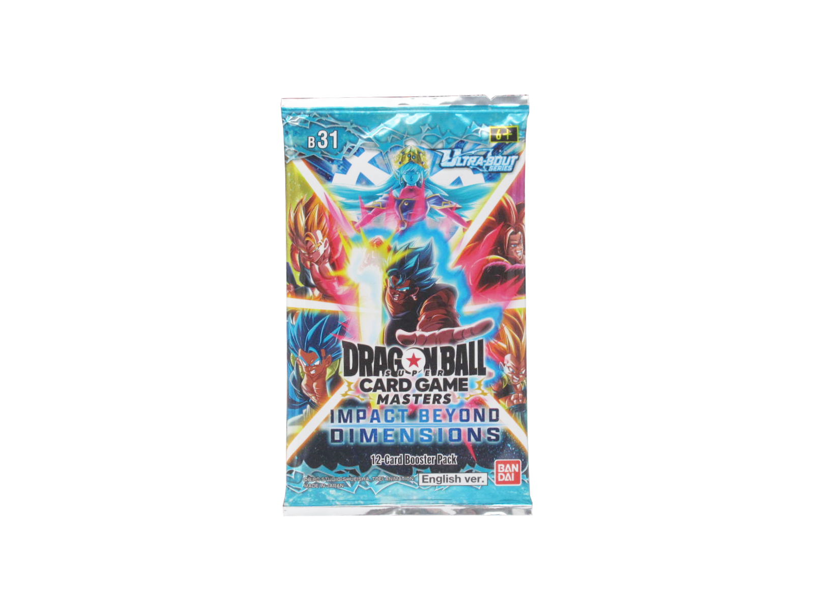 Dragonball Super Card Game - B31 Impact Beyond Dimensions Booster englisch