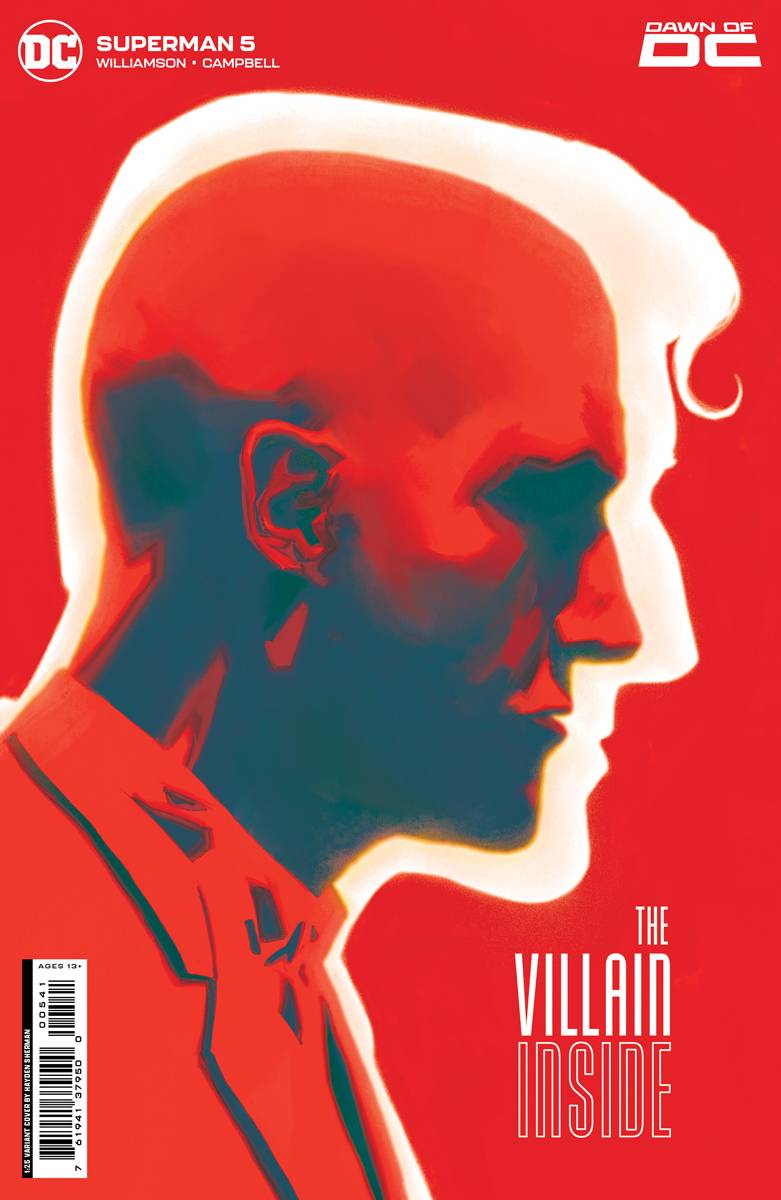 SUPERMAN #5 - 1:25 SHERMAN CARD STOCK VAR