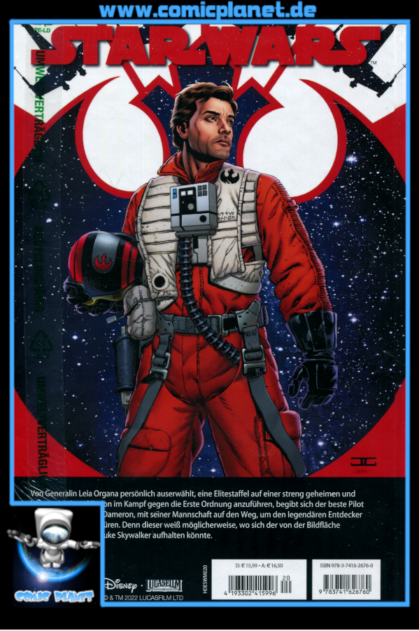 Star Wars Marvel Comics-Kollektion Band 20 (HC) - Poe Dameron: Schwarze Staffel