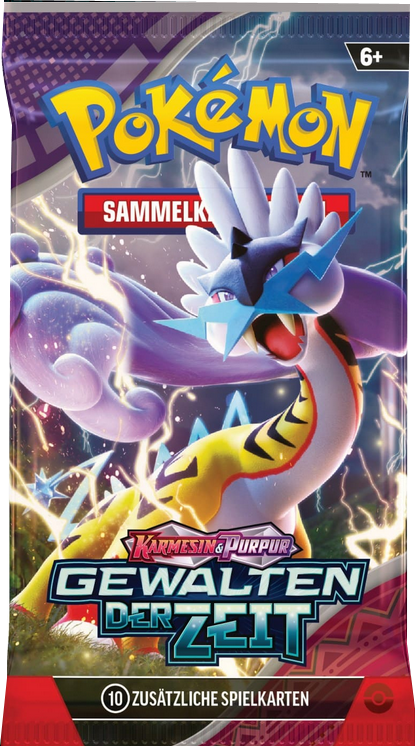 Pokemon Karmesin & Purpur Gewalten der Zeit Booster deutsch