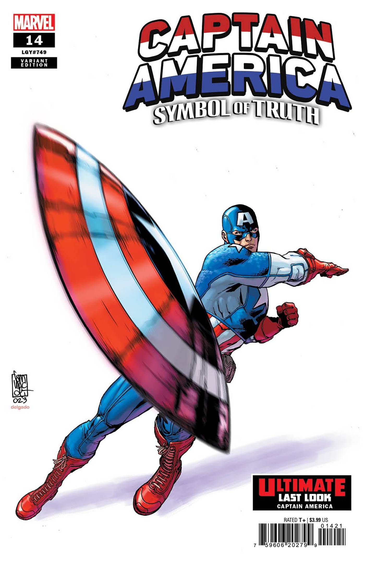 CAPTAIN AMERICA SYMBOL OF TRUTH #14 CAMUNCOLI ULTIMATE LAST LOOK