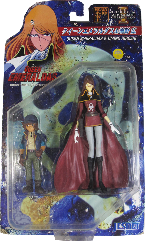 Action Figur - Queen Emeraldas - Leiji's Action Figure Collection 1 - Queen Emeraldas & Umino Hirosh