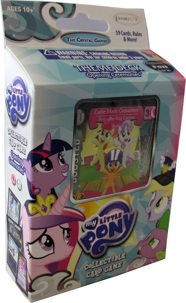 My little Pony The Crystal Games Theme Deck Opening Ceremonies