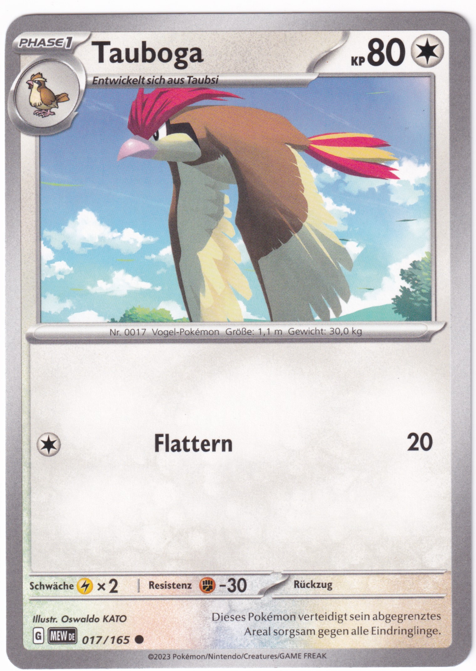 Tauboga 017/165 Common - Karmesin & Purpur - 151 Deutsch