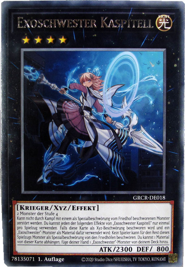 GRCR-DE018 Exoschwester Kaspitell Rare deutsch