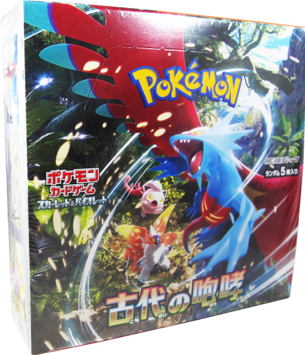 Pokemon Karmesin & Purpur Ancient Roar (SV4k) Booster Display japanisch
