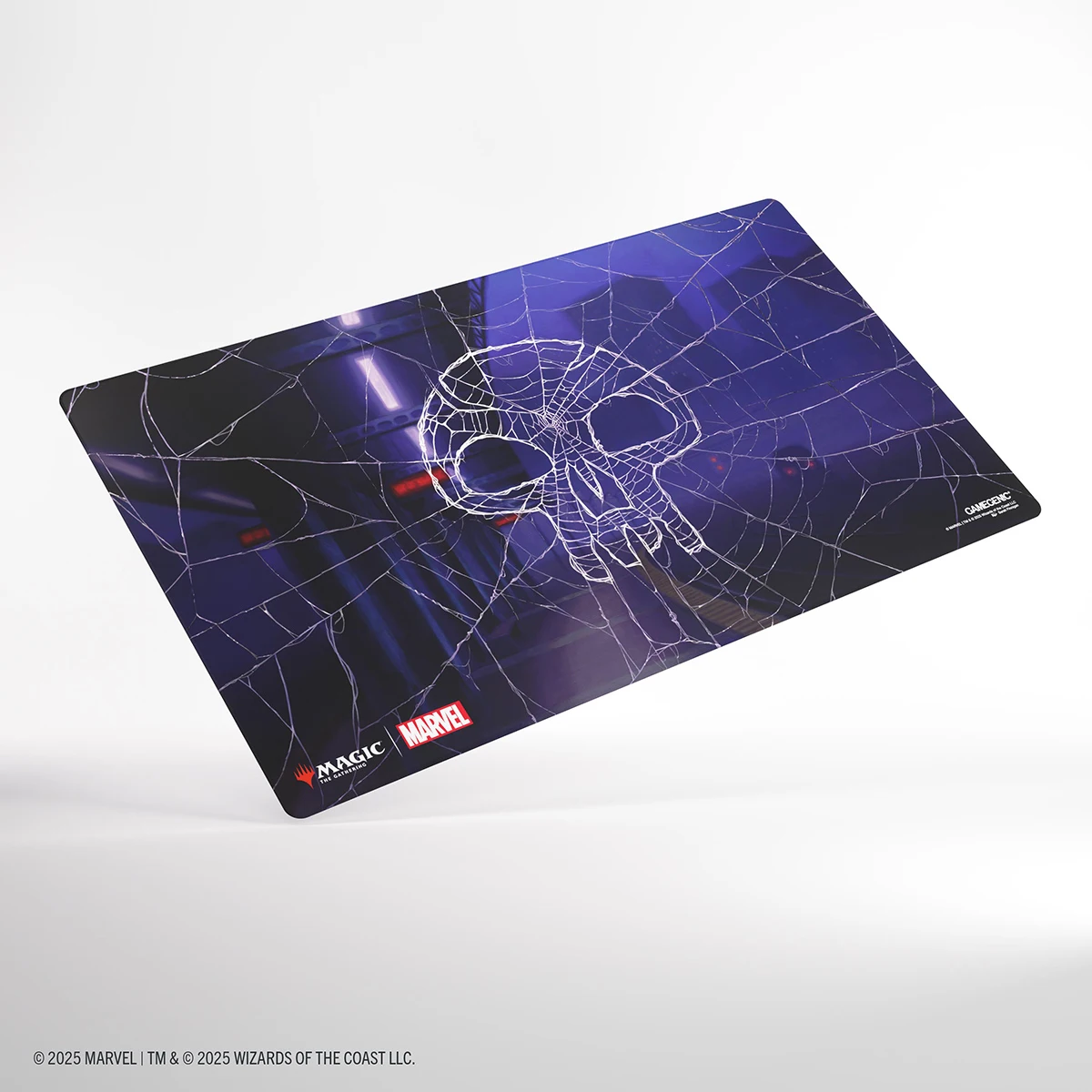 Gamegenic - Magic: The Gathering | Marvel's Spider-Man Shiny Playmat - Spiderman Swamp
