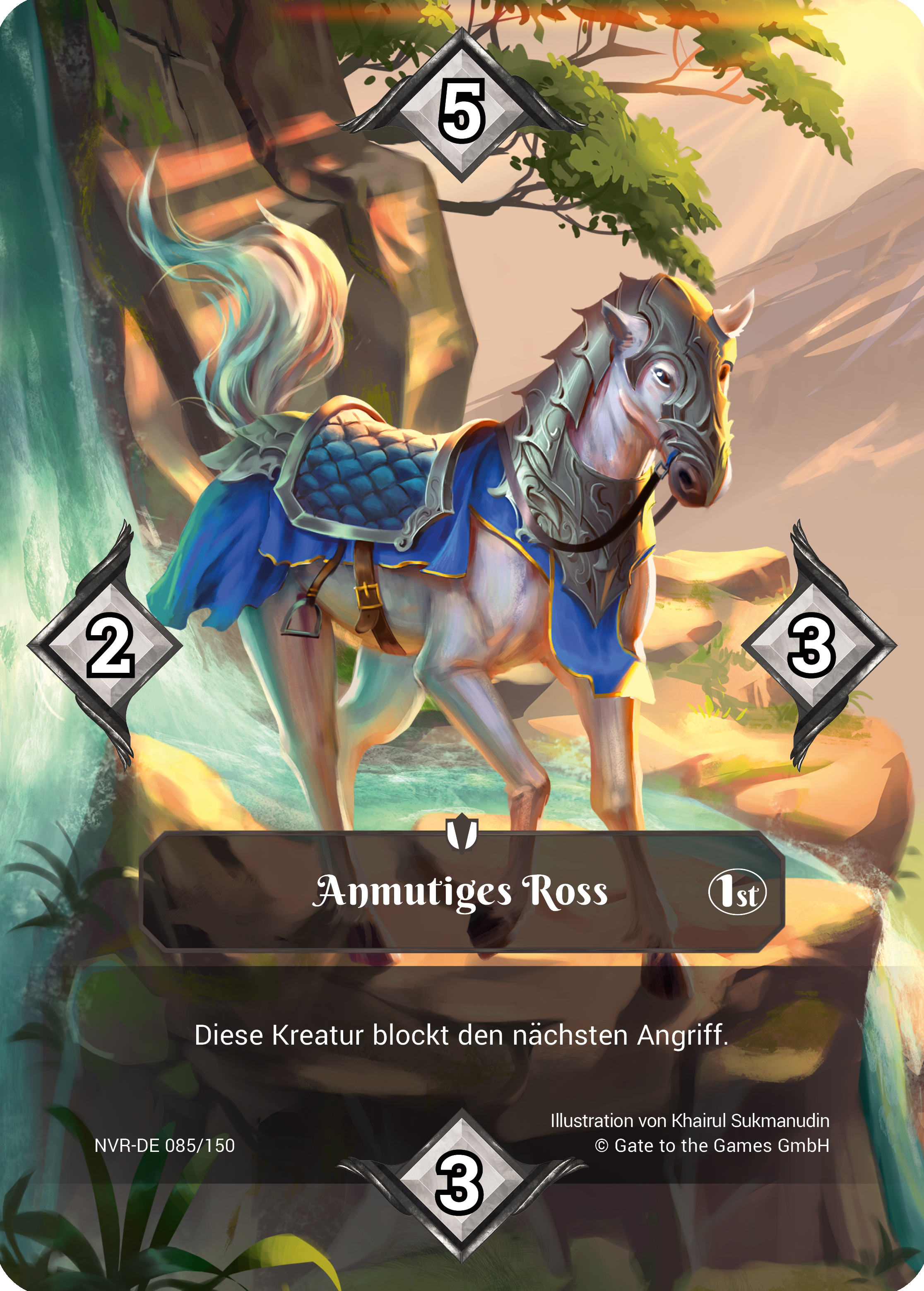 Anmutiges Ross 085/150 Common  - Alpha 1. Edition DE