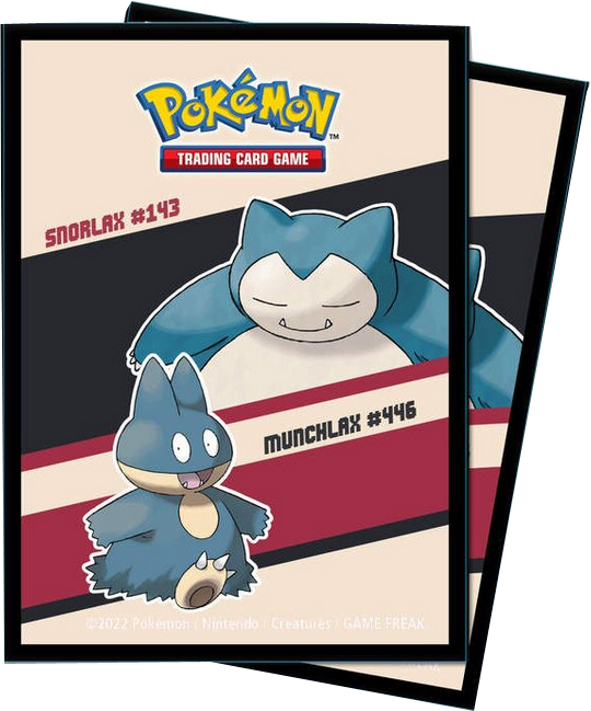 UP Pokemon - Standard - 65 Hüllen - Snorlax & Munchlax - Deck Protector Sleeves