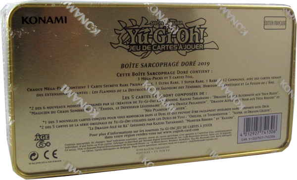 Yu-Gi-Oh! Gold Sarcophagus 2019 französisch