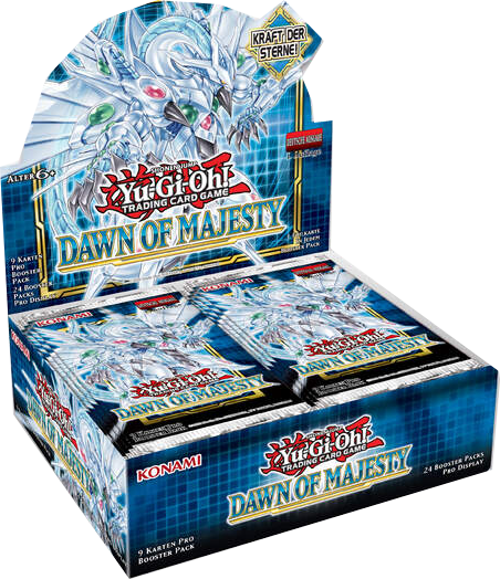 Yu-Gi-Oh! Dawn of Majesty Booster Display deutsch