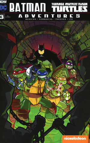 Batman Teenage Mutant Ninja Turtles Adventures #3 Cover C Incentive Variant Cover