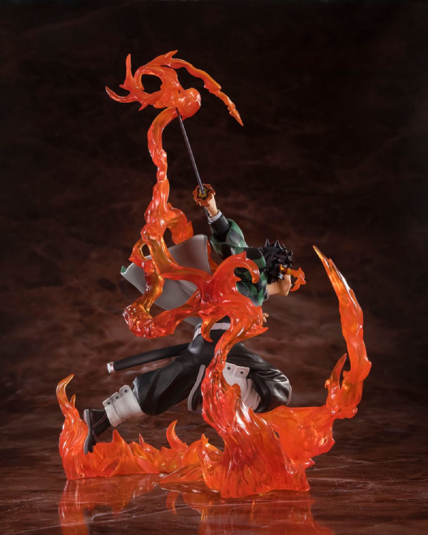 Figur - Demon Slayer - FigurartsZERO Figure - Tanjiro Kamado (Kyojuro Rengoku's Sword Guard Ver.)