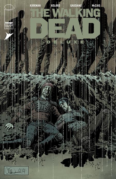 WALKING DEAD DELUXE #130 CVR B CHARLIE ADLARD