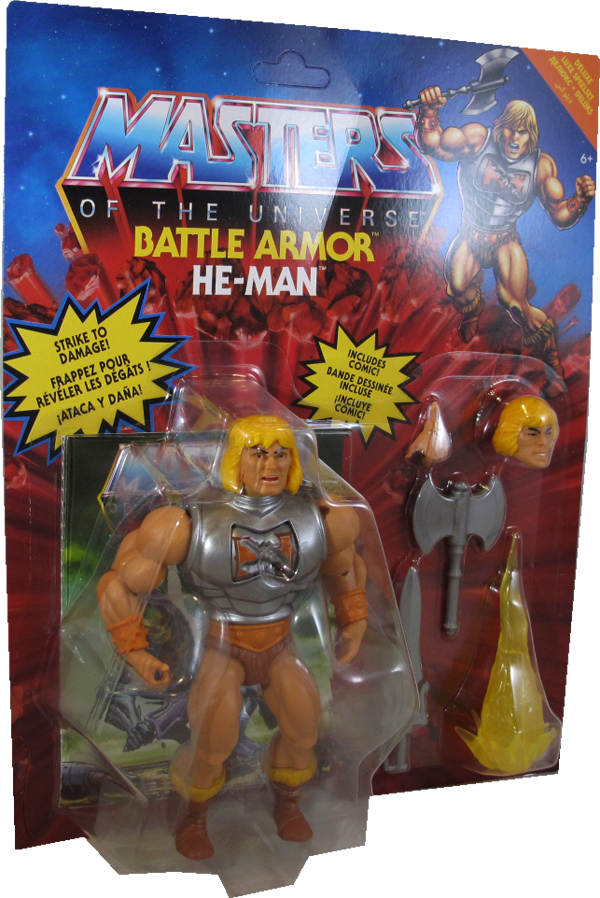 Action Figur Masters of the Universe Battle Armor He-Man
