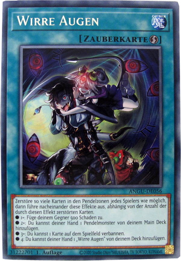 ANGU-DE056 Wirre Augen Rare deutsch