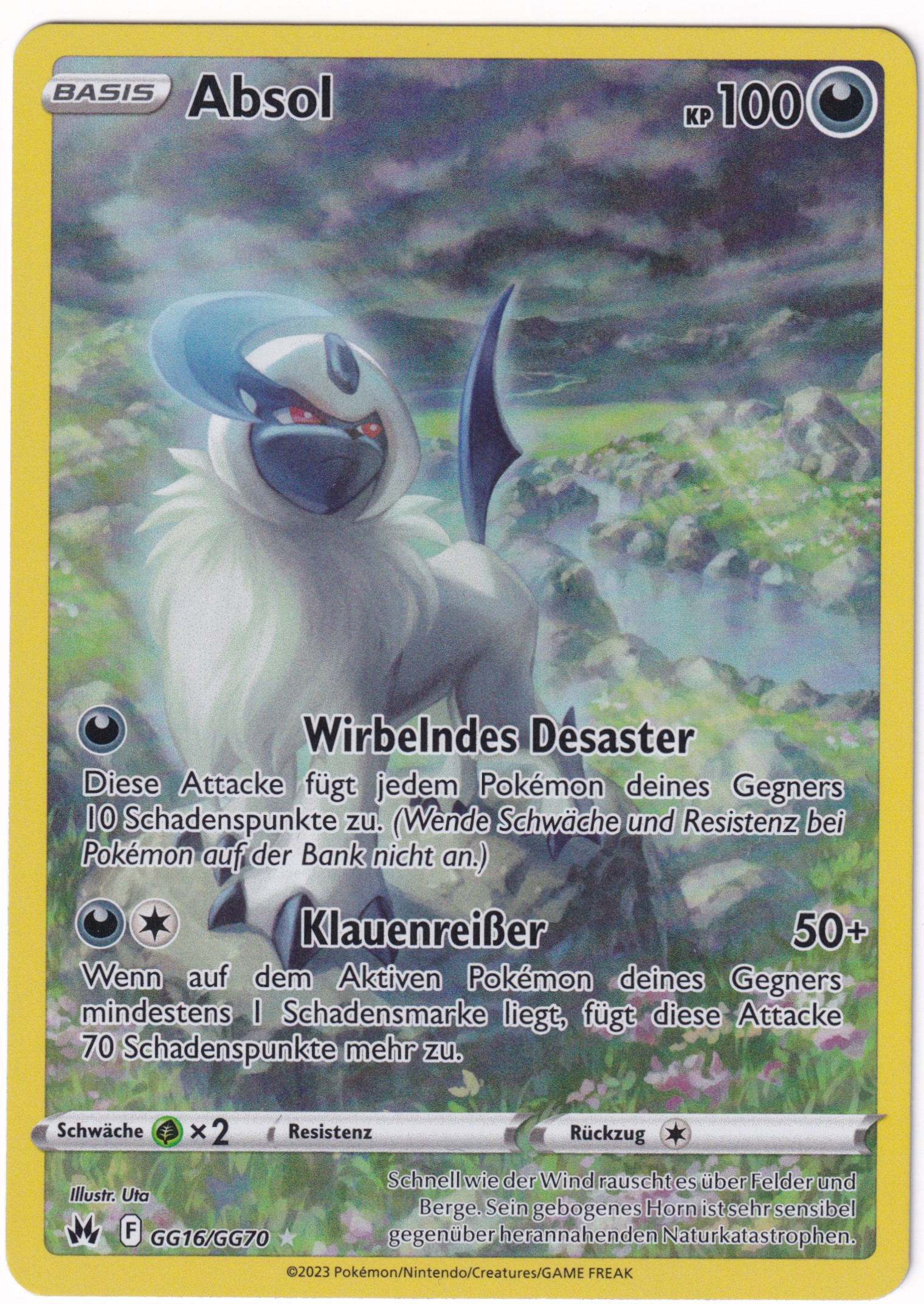 Absol GG16/GG70 Galar-Gallerie  - Zenit der Könige Deutsch