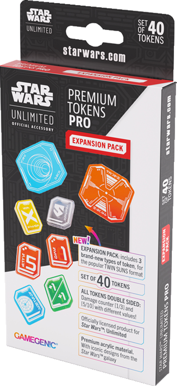 Gamegenic - Star Wars: Unlimited Premium Tokens Pro - Expansion Pack