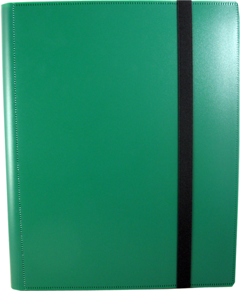 Arkero-G Premium 9-Pocket Card Binder (Tausch- & Sammelalbum) - dunkel Grün