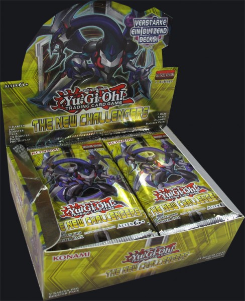 Yu-Gi-Oh! The New Challengers Booster Display