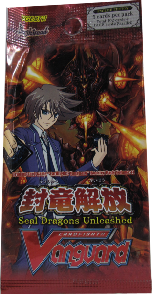 Cardfight Vanguard - Seal Dragons Unleashed Booster englisch
