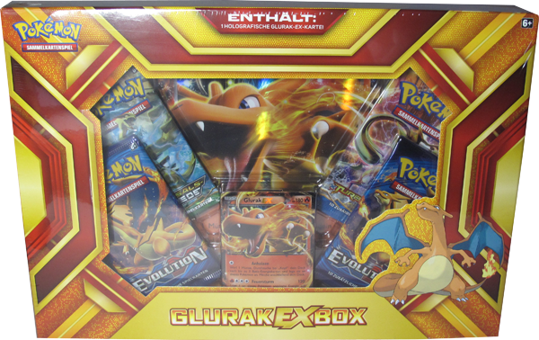 Pokemon Glurak EX Box