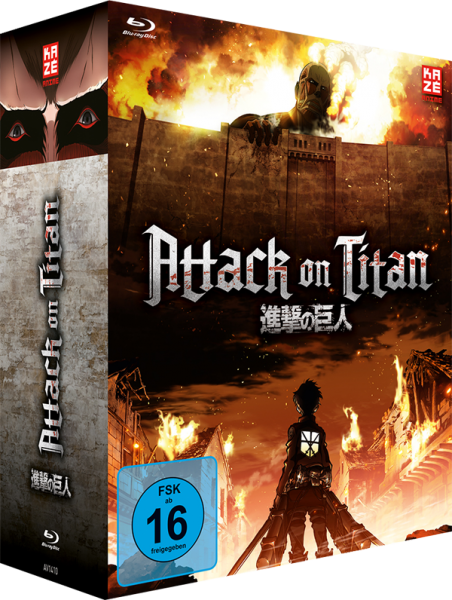 Attack on Titan Vol. 01 Sammelschuber Blu-ray