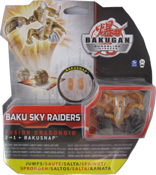 Bakugan Gundalian Invaders - Baku Sky Raiders - Fusion Dragonoid