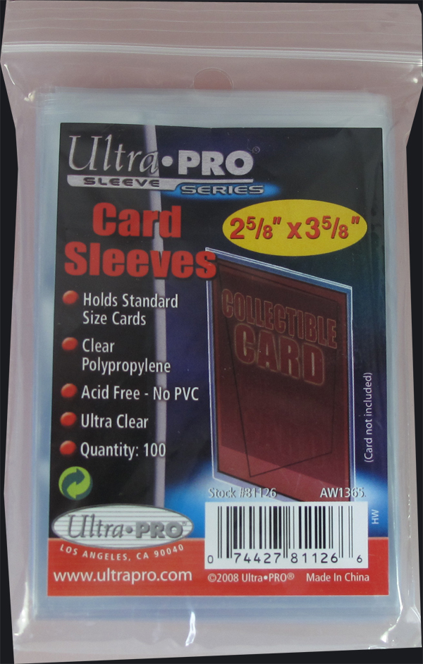 100 Ultra PRO Card Sleeves/Hüllen durchsichtig Schutzhüllen MAGIC THE GATHERING