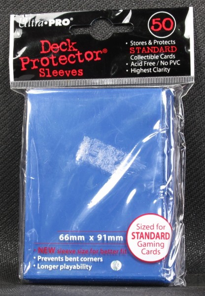Ultra Pro - Standard - Blue - 50 Hüllen - Deck Protector Sleeves
