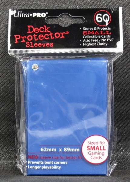 Ultra Pro - Small - Blue - 60 Hüllen - Deck Protector Sleeves