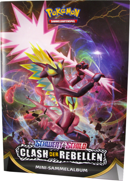 Pokemon Clash der Rebellen Mini Sammelalbum deutsch